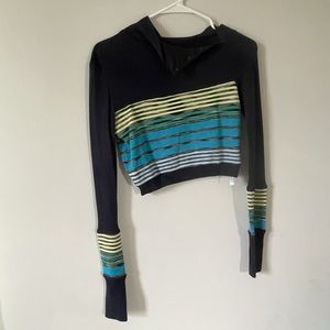 free people movement cropped workout long sleeve